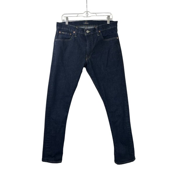 Polo Ralph Lauren Men's Size 34x32 Blue 'The Sullivan Slim' Straight-Leg Jeans - Picture 8 of 16